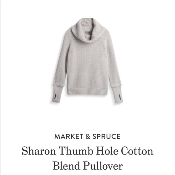 Spruce Sharon Thumb Hole Cowl Neck 